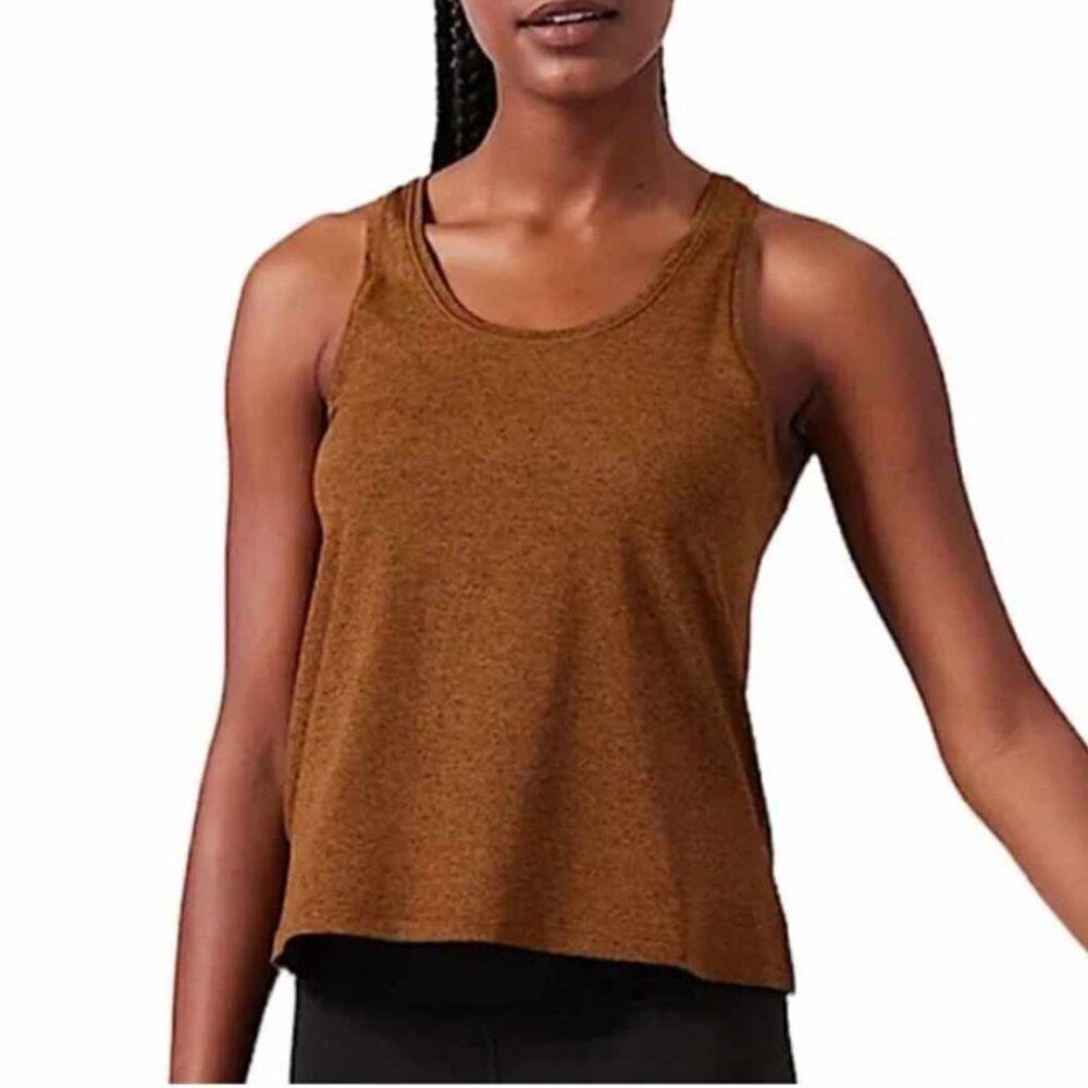 Athleta Uptempo II Tank in Copper Brown